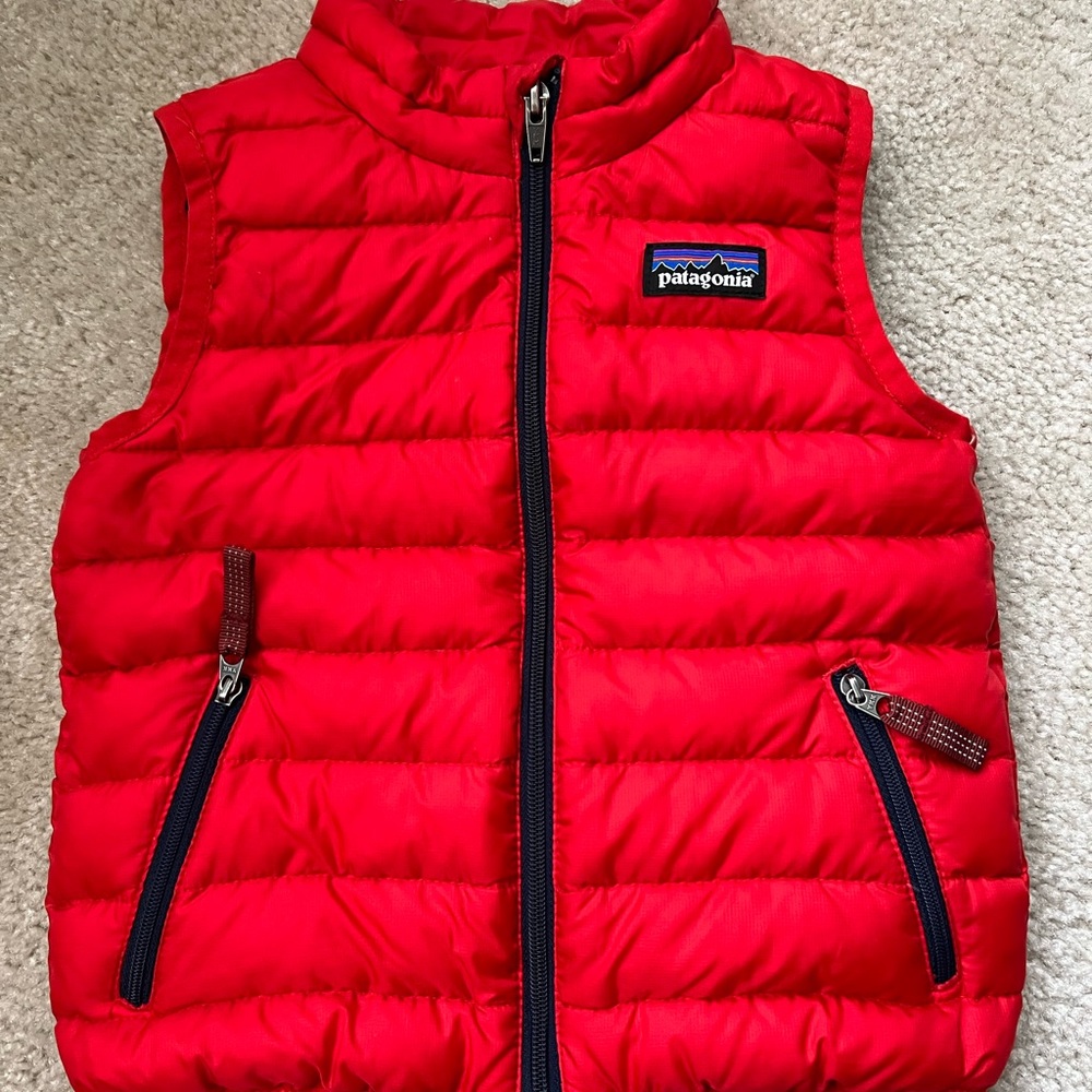 Patagonia puffer vest 18 months